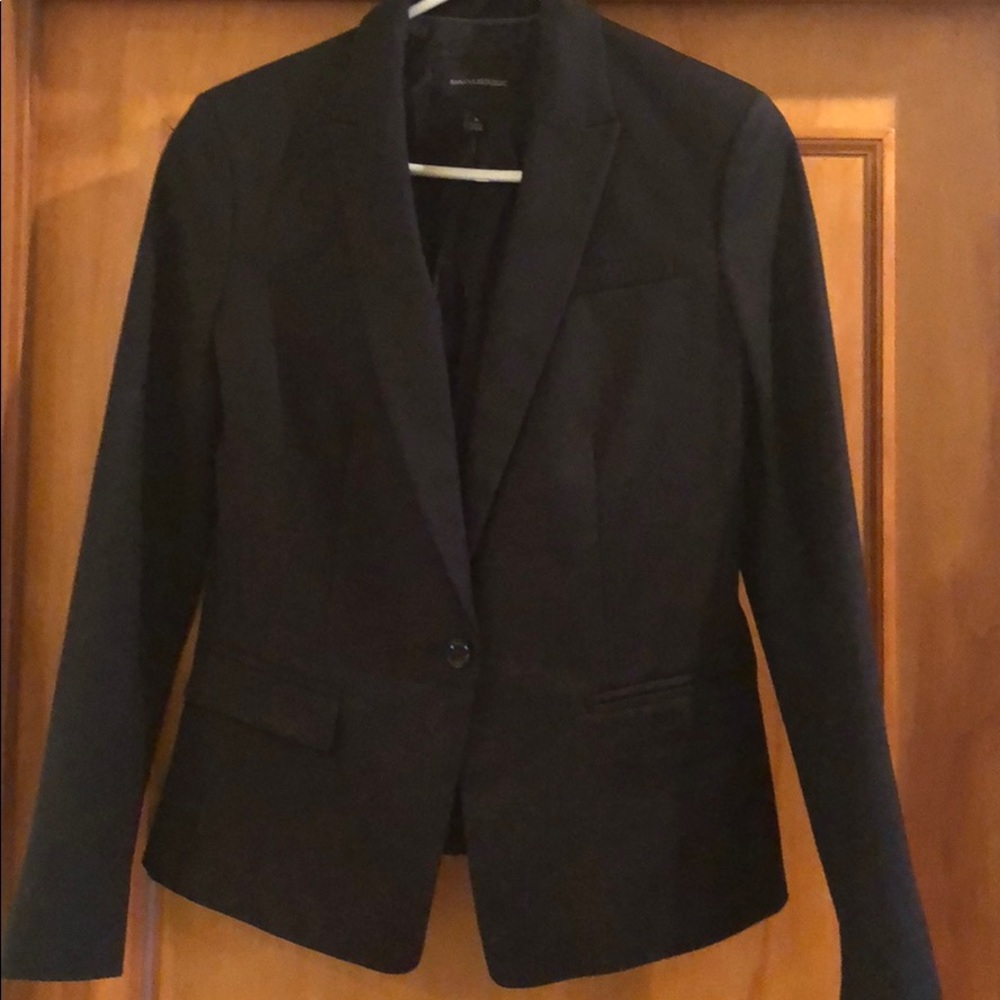 Banana Republic Black Work Jacket